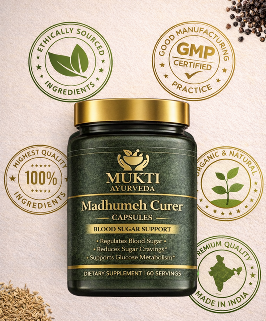 Madhumeh Curer Capsule 100% Herbal Support for Sugar Management