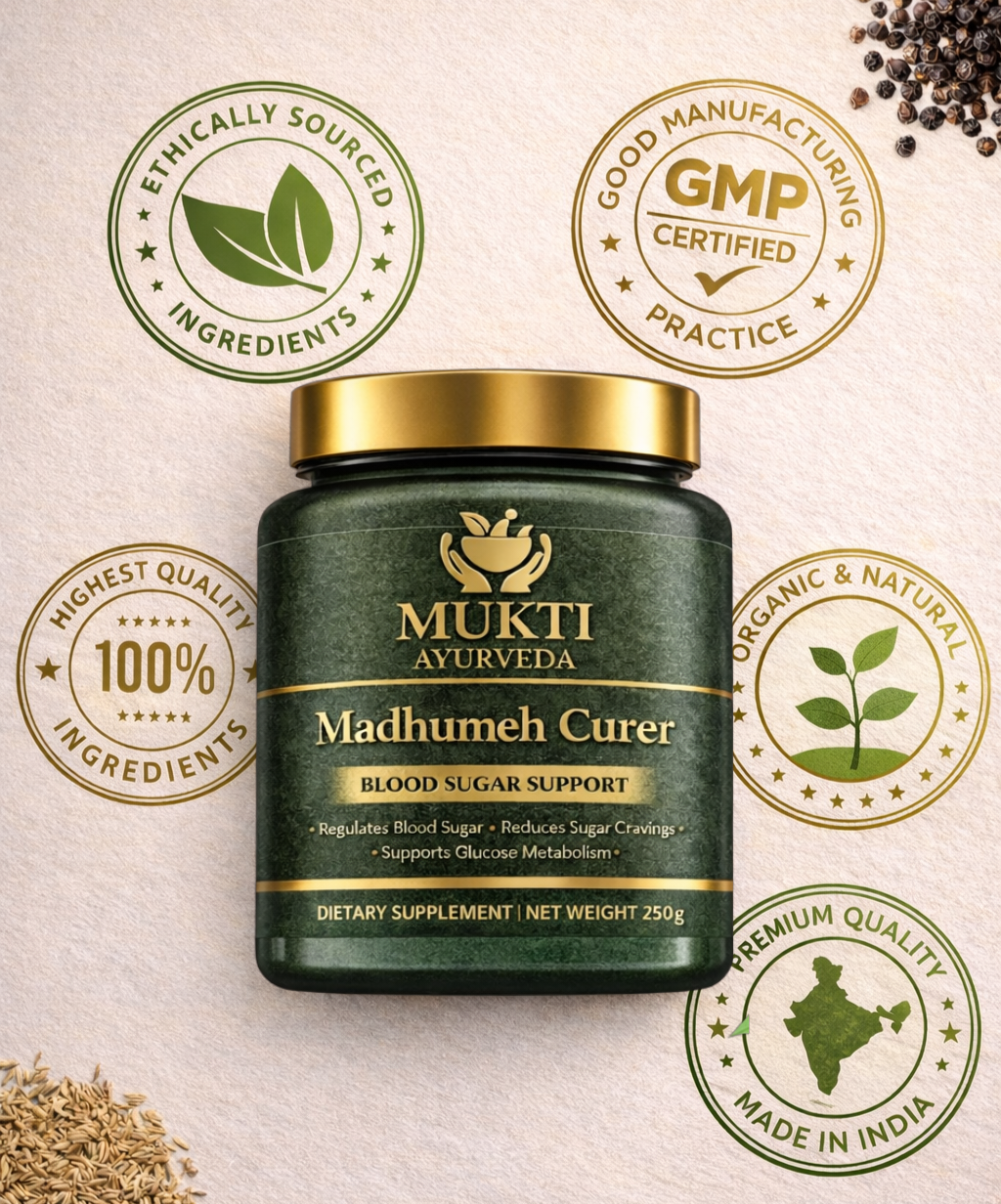 Madhumeh Curer 100% Natural Glucose Support