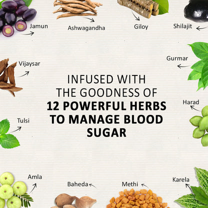 Neem Karela Jamun Powder - 100% Natural Supplement for Managing Blood Sugar