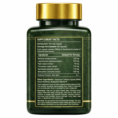 Madhumeh Curer Capsule 100% Herbal Support for Sugar Management