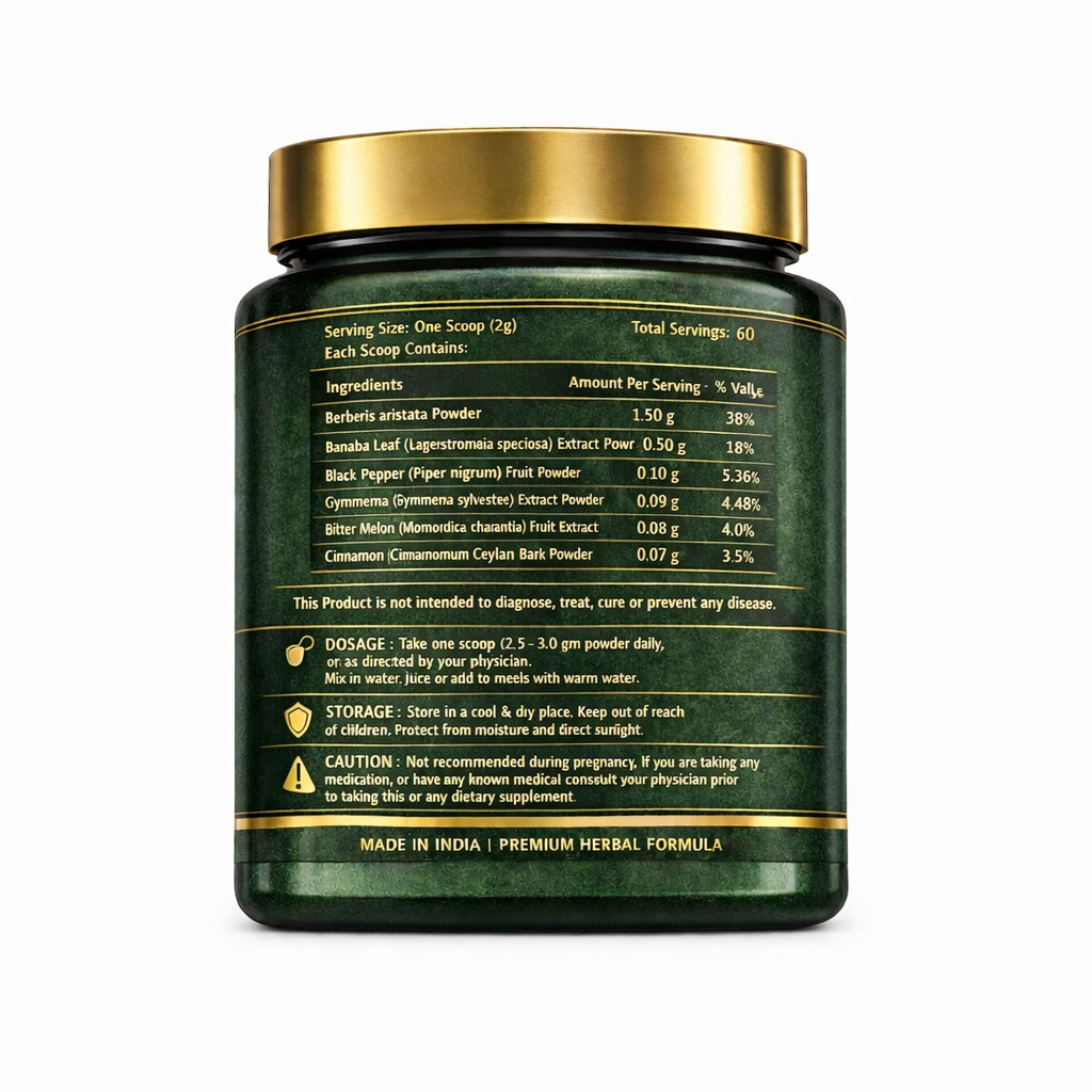 Madhumeh Curer 100% Natural Glucose Support