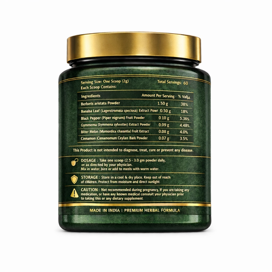 Madhumeh Curer 100% Natural Glucose Support